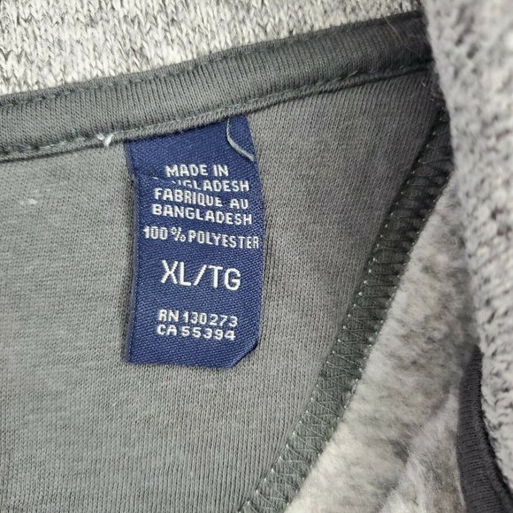 Wrangler Authentic Fleece Quarter-Zip Real Comfortable Men’s XL Sweater - Picture 7 of 11